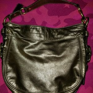 Coach metallic hobo